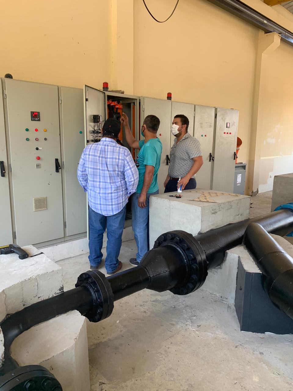 Trabajamos para evitar interrupciones en el bombeo De Agua